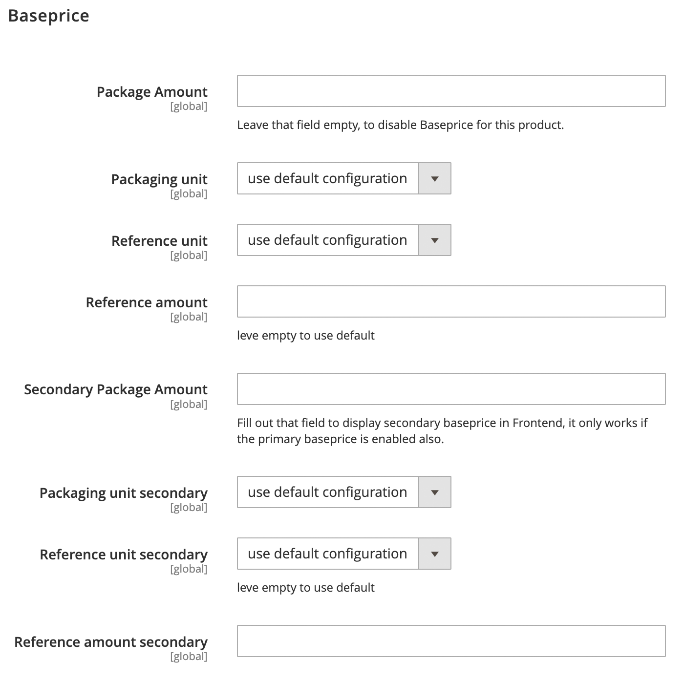 baseprice clever zoeger extension backend config product