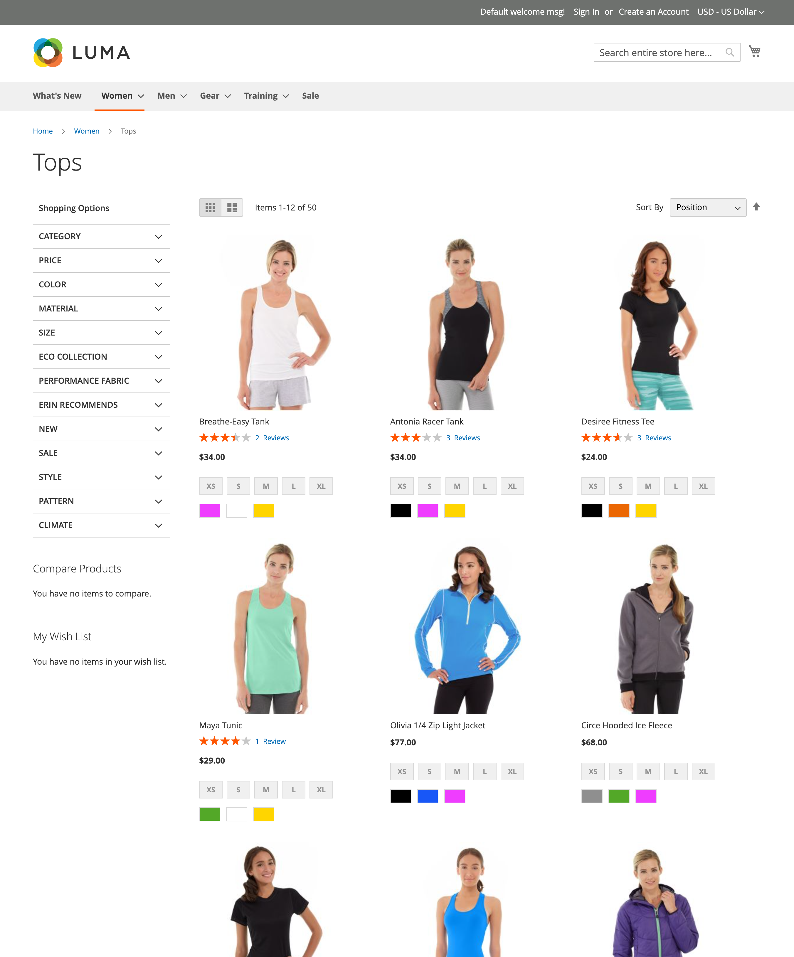 Category with lazy load