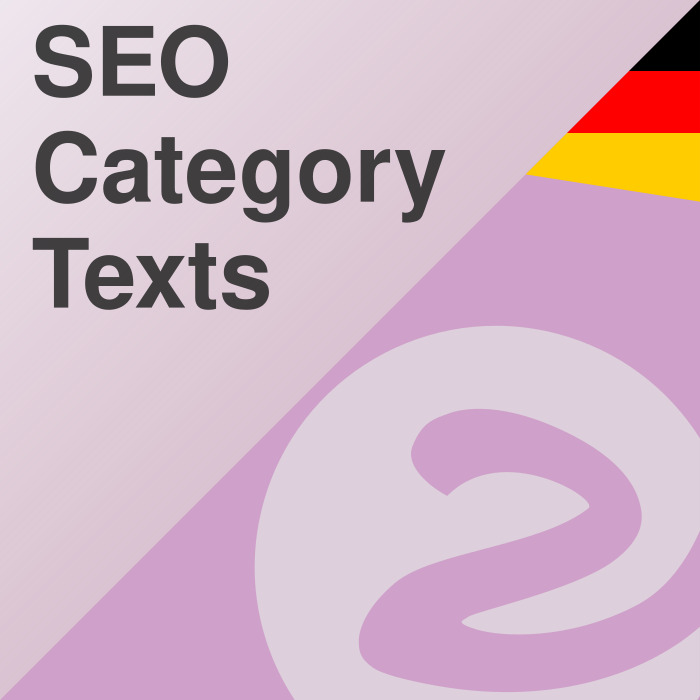 SEO Category Texts Magento Extension Logo