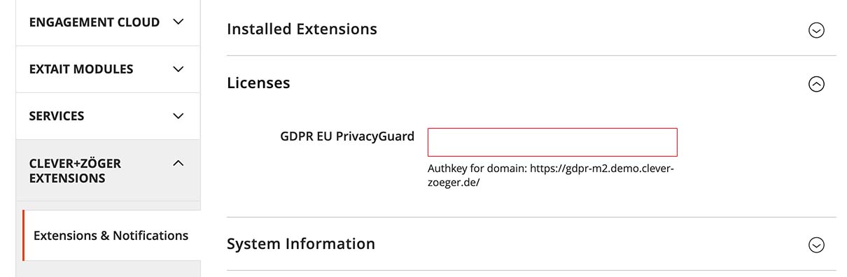 GDPR EU PrivacyGuard Authkey