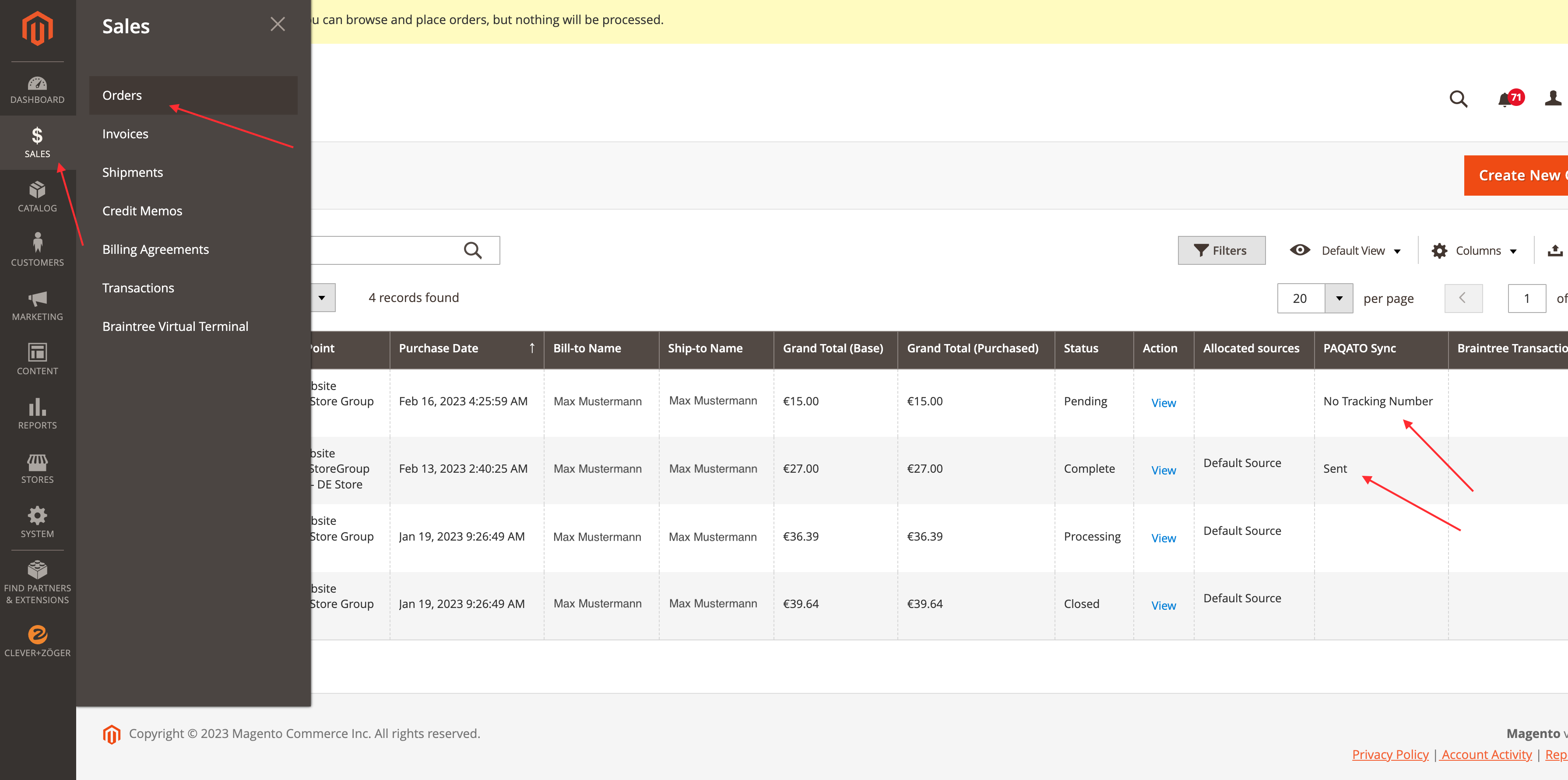 PAQATO Connect Configuration