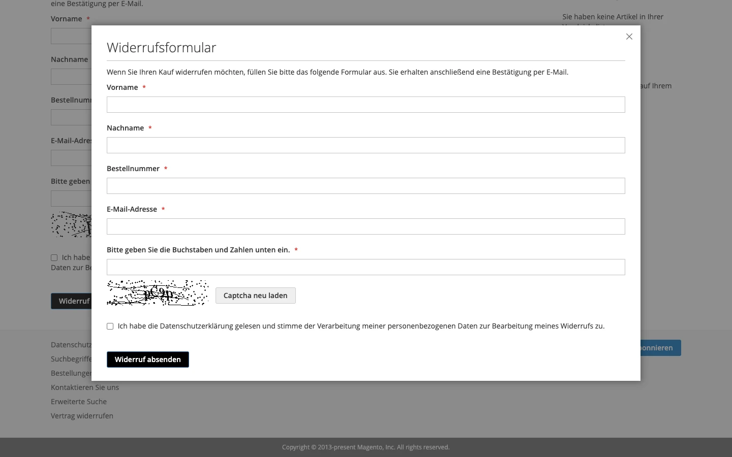 withdrawal clever zoeger extension frontend popup